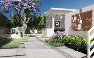 深圳蛇口现代庭院设计